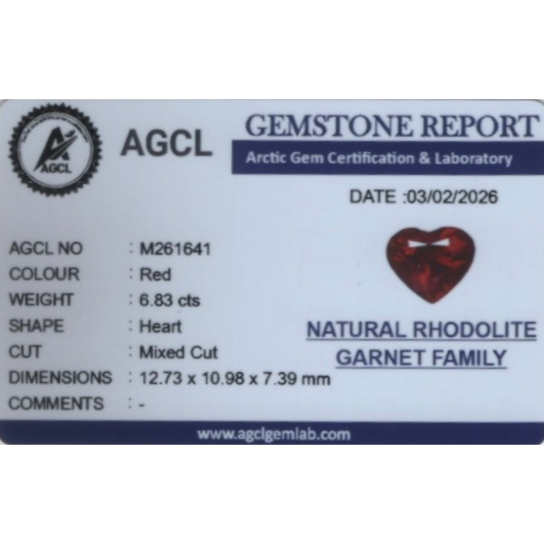 Garnet - Red 6.83Cts