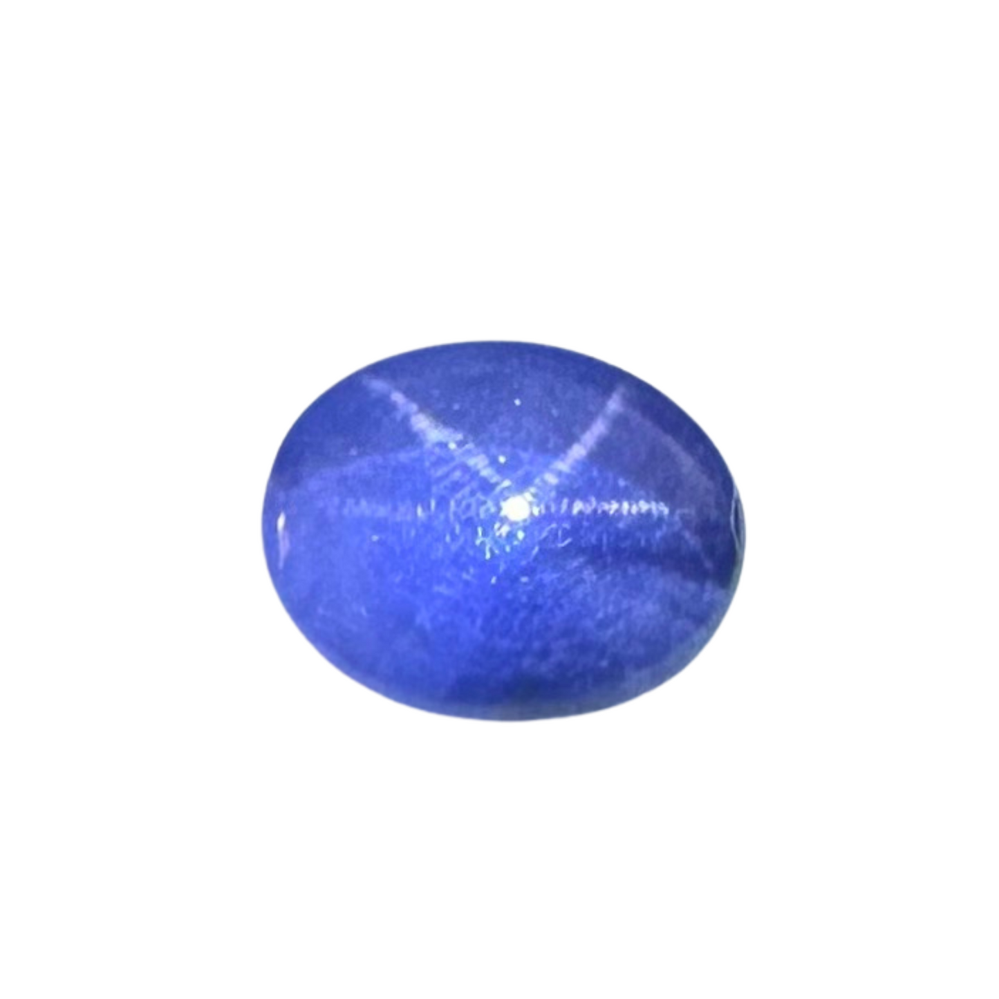 Blue Star Sapphire - Violetish Blue 3.31Ct