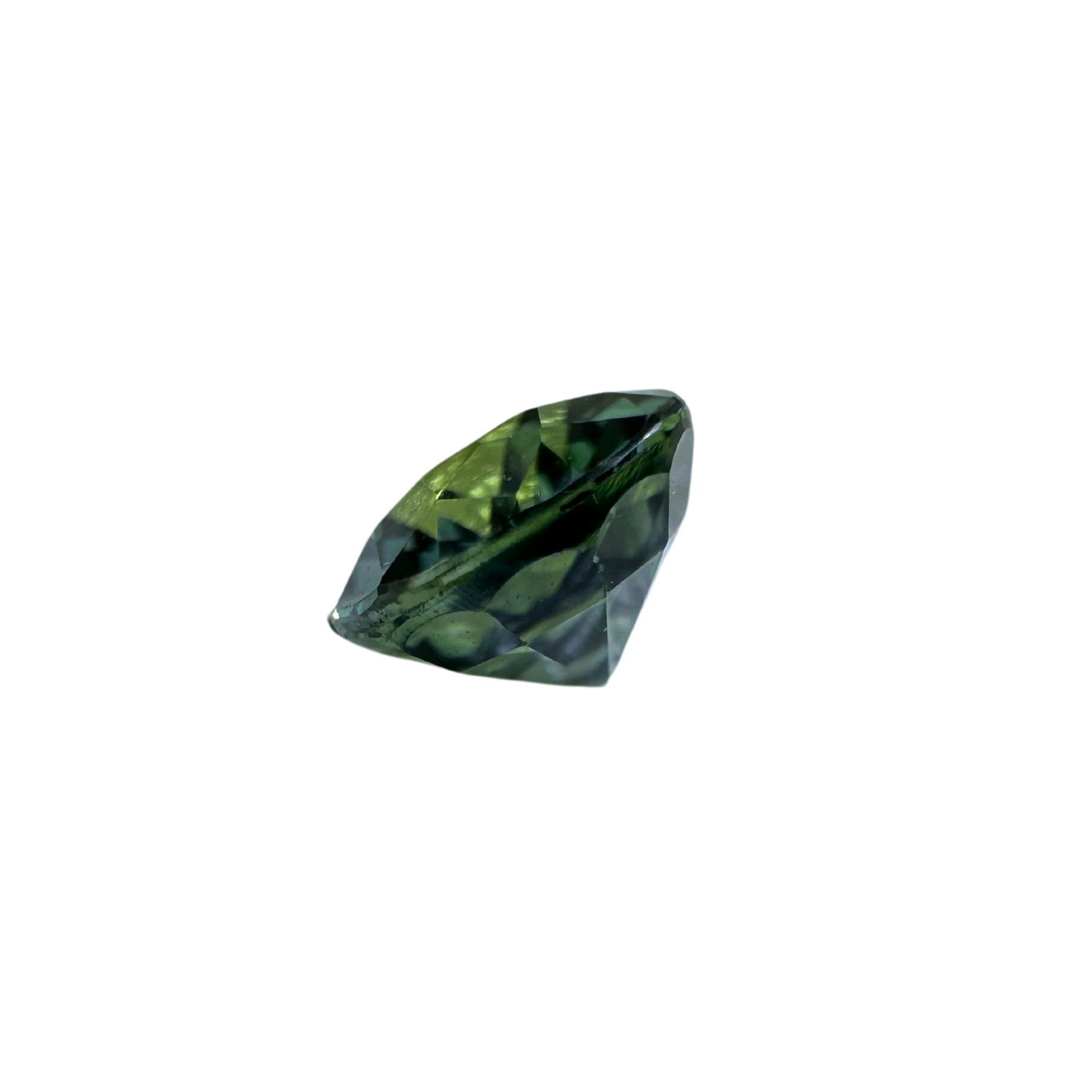 Green Sapphire - (Un-Heated) Green 1.25Ct