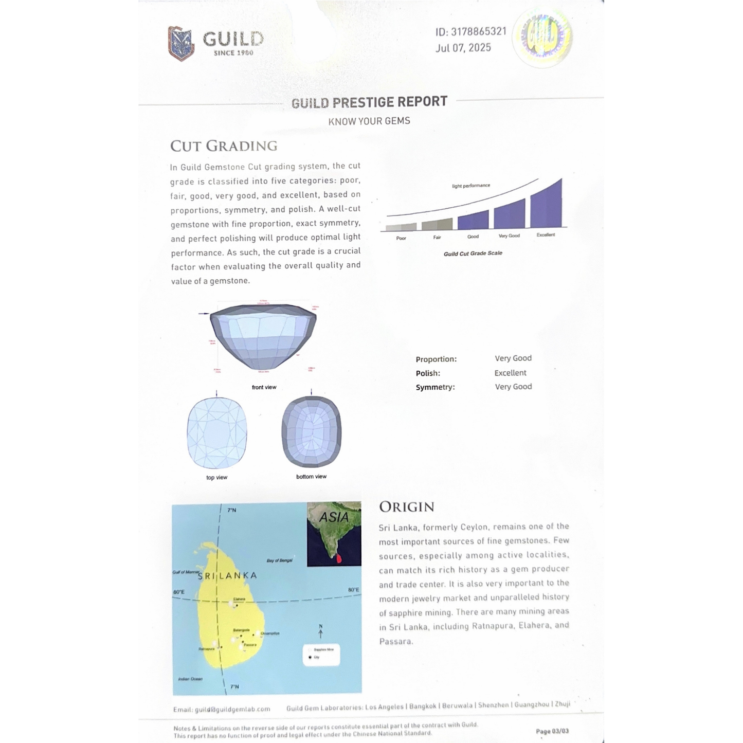 Blue Sapphire - Vivid (Royal) Blue 12.65Ct