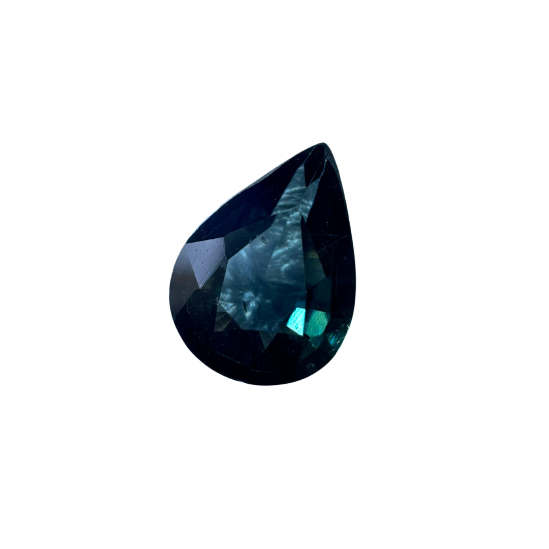 Teal Sapphire - (Un-Heated) Teal 1.10Ct