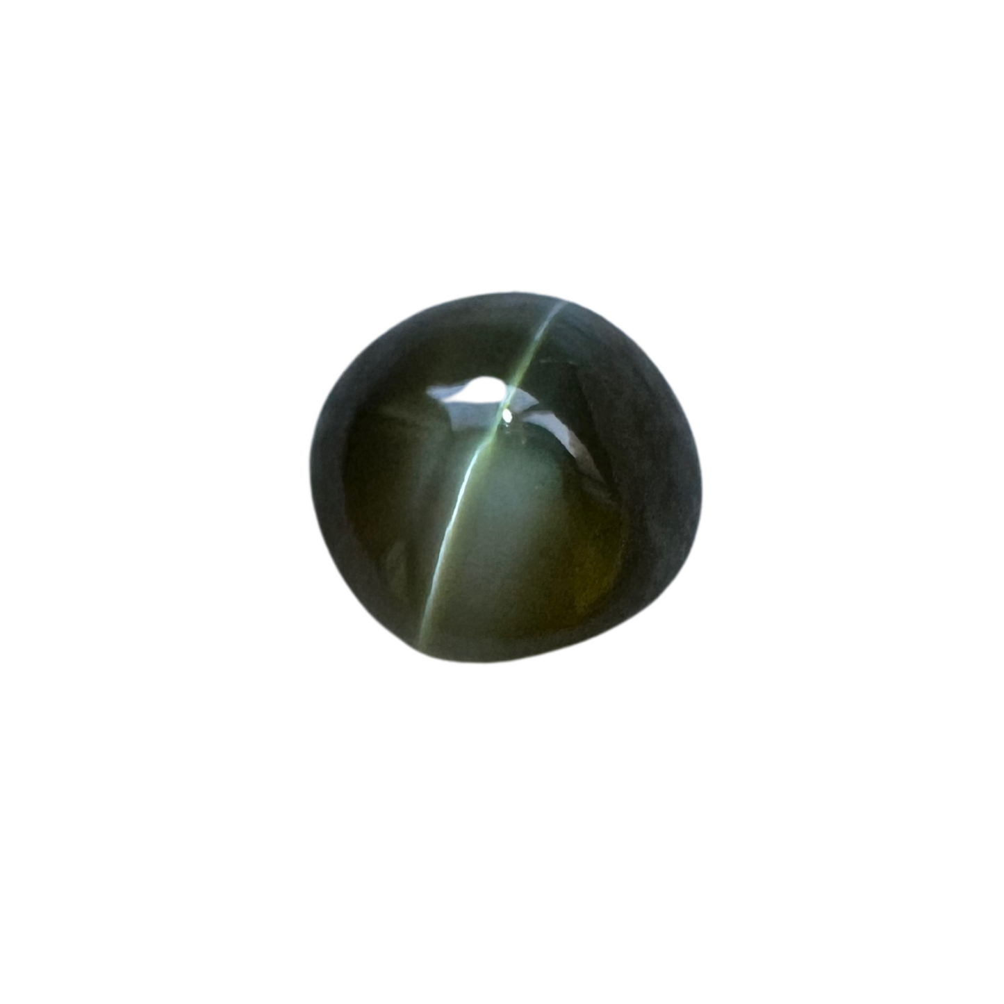 Chrysoberyl Cat's Eye - (Un-Heated) Greenish Brown 2.10Ct