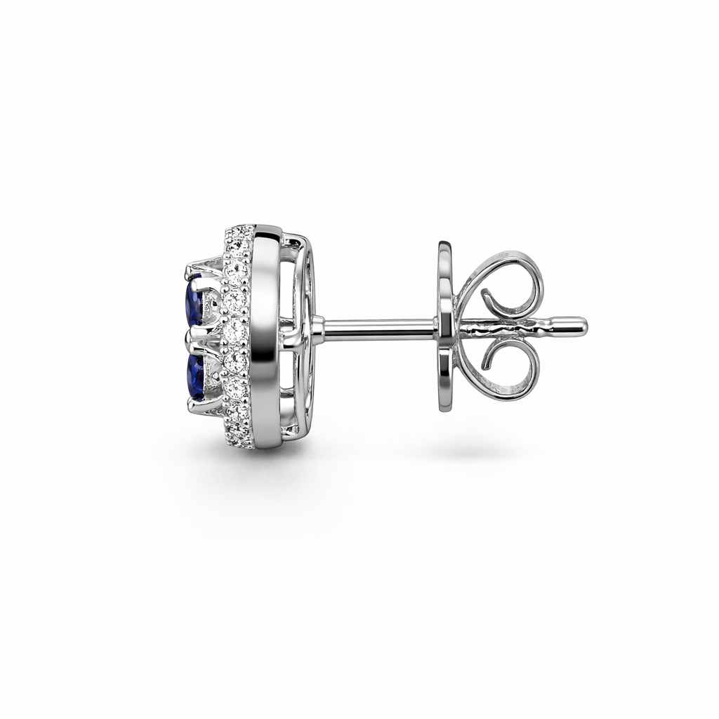 Elysian Blue Studs