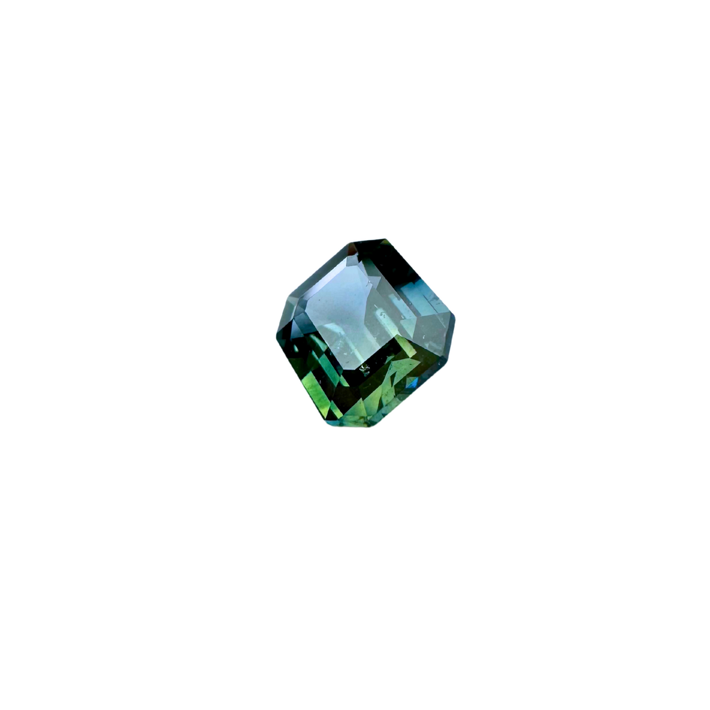 Teal Sapphire - (Un-Heated) Teal 1.54Ct