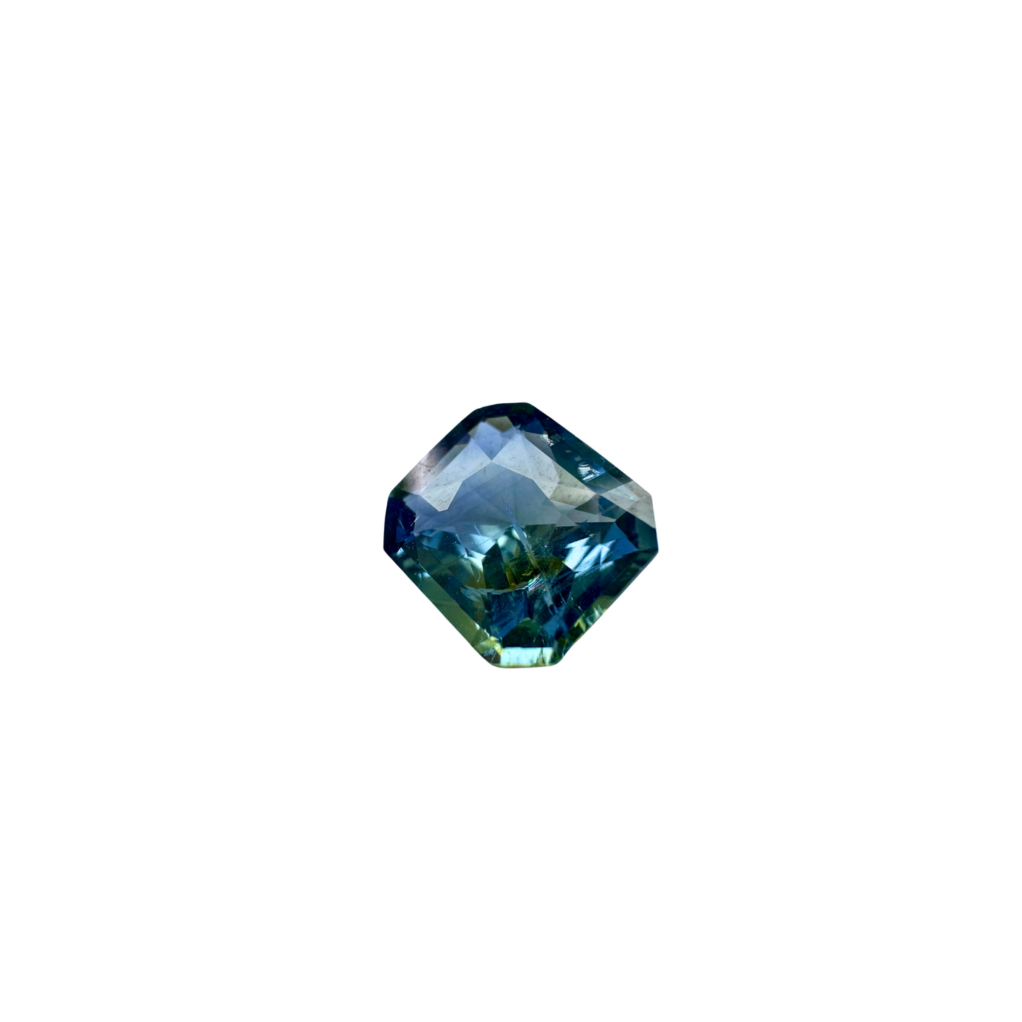 Teal Sapphire - (Un-Heated) Teal 2.19Ct