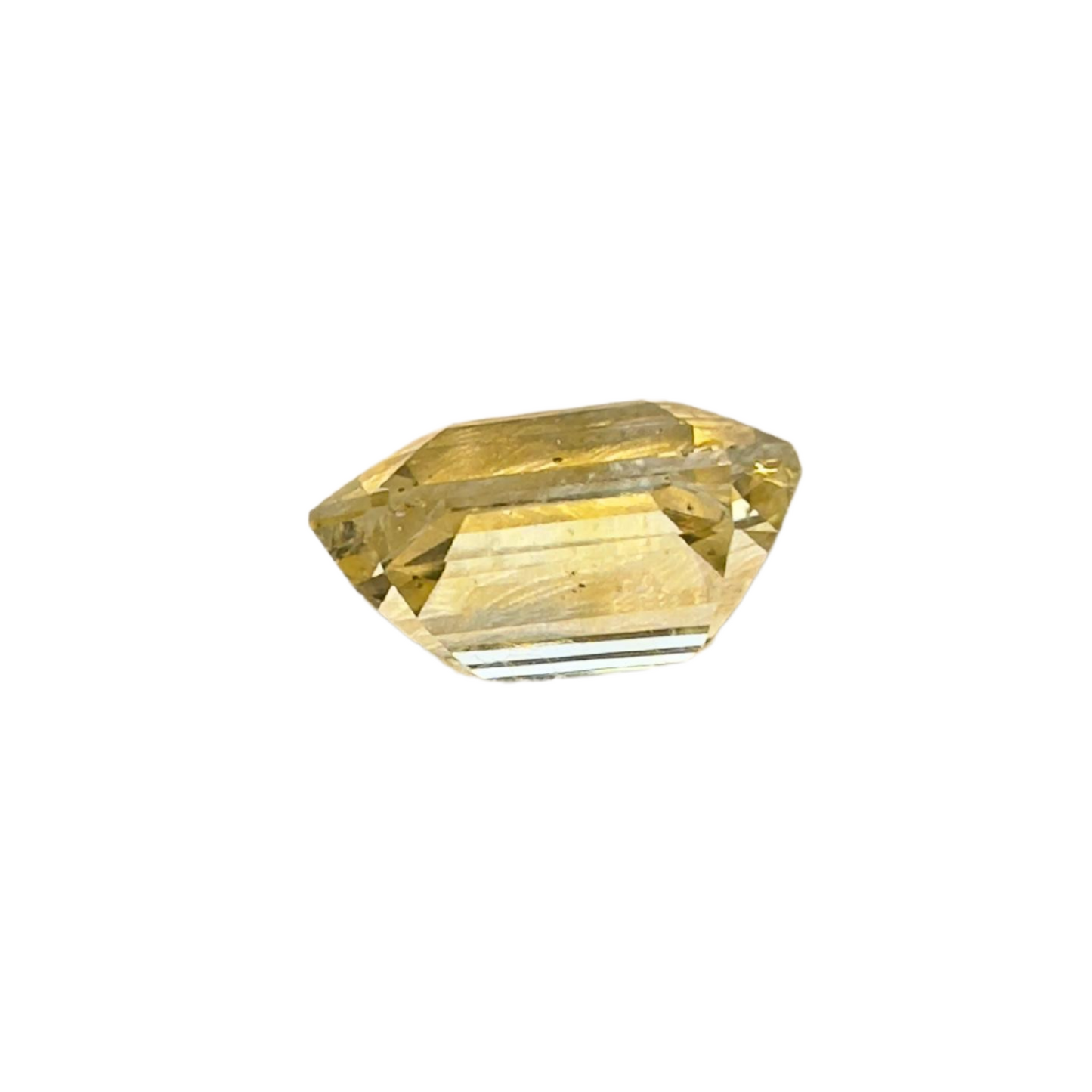 Yellow Sapphire - Vivid Yellow (Un heated) 6.35Ct