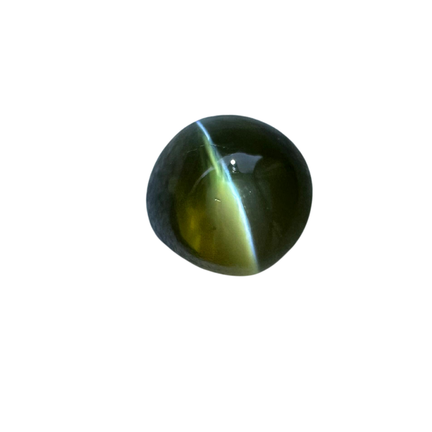 Chrysoberyl Cat's Eye - (Un-Heated) Greenish Brown 2.10Ct