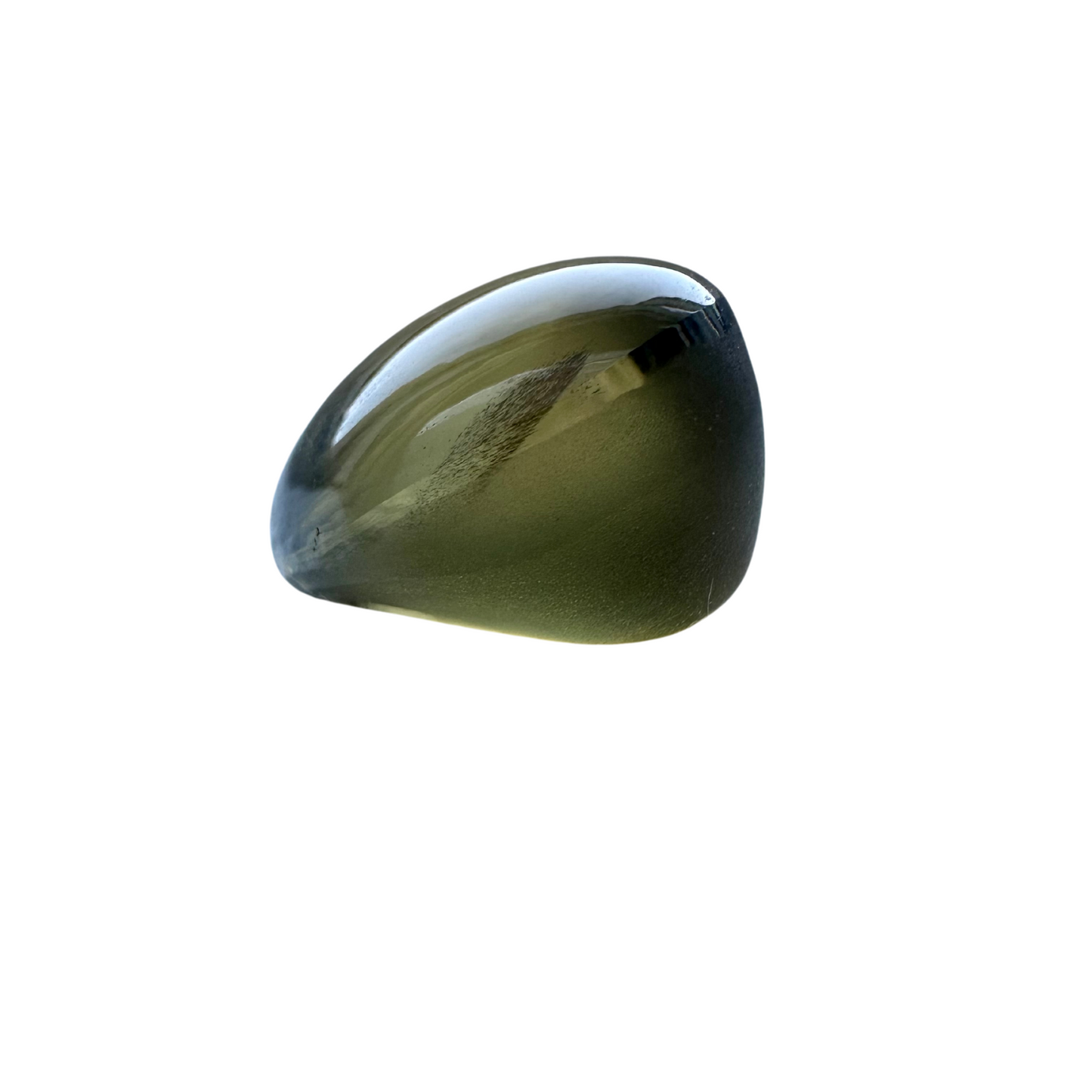 Chrysoberyl Cat's Eye - (Un-Heated) Brownish Greenish Yellow 10.42Ct