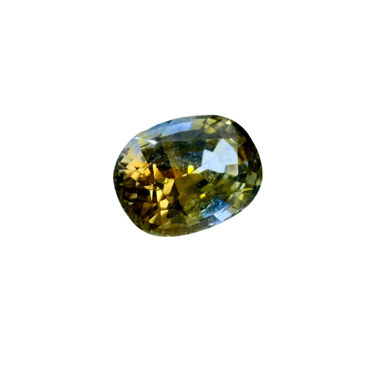 Bi-Color Sapphire - Blue/Yellow 1.38Ct