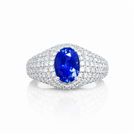 Imperial Blue Sapphire Ring