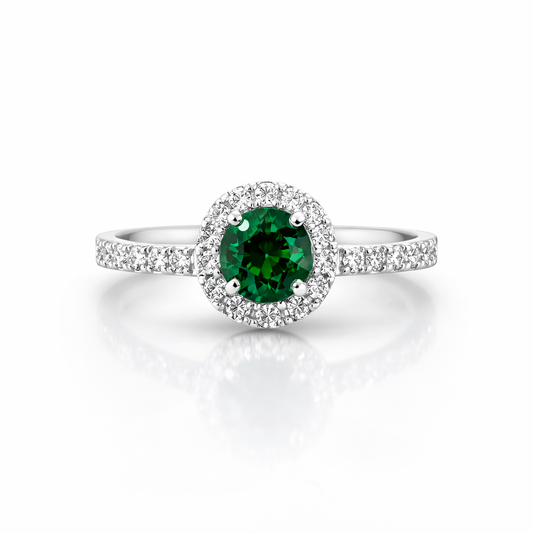 Royale Tsavorite Signature Ring