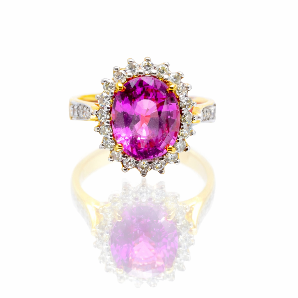Seraphina Pink Sapphire Ring
