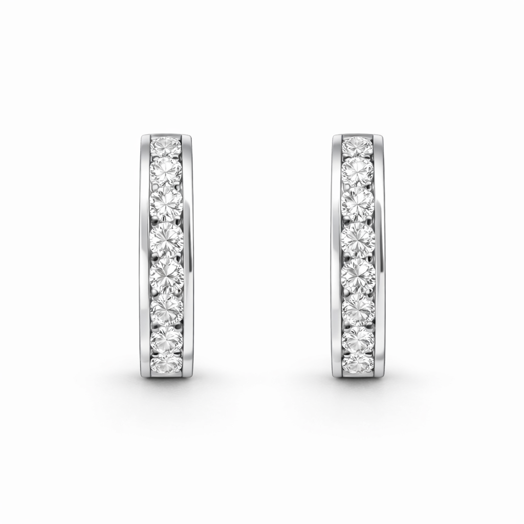 Imperial Éclat Diamond Hoops