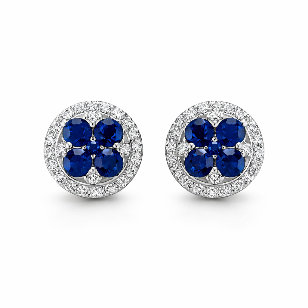 Elysian Blue Studs