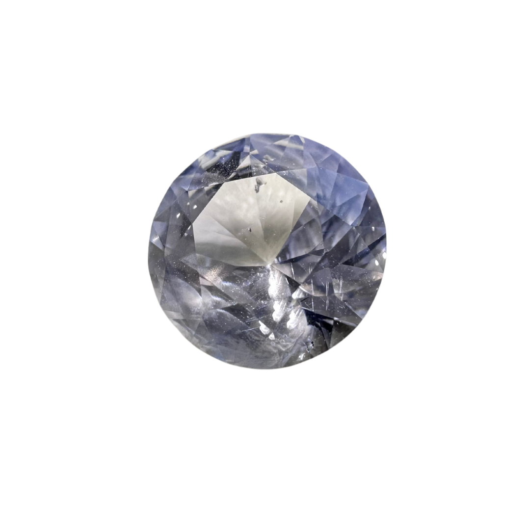 白色蓝宝石 - 蓝色色调 4.36 克拉