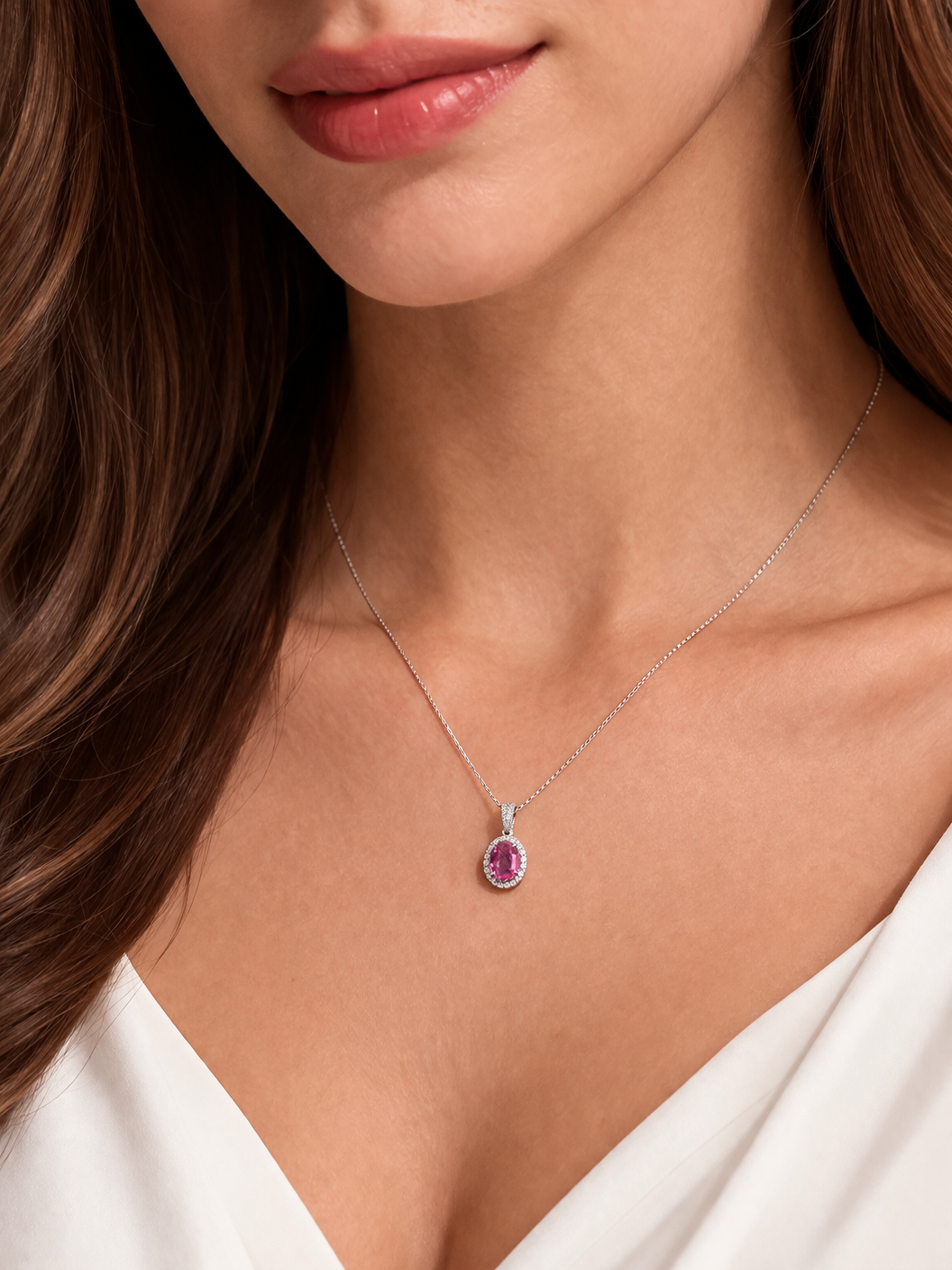 Veloura Pink Majesty Pendant