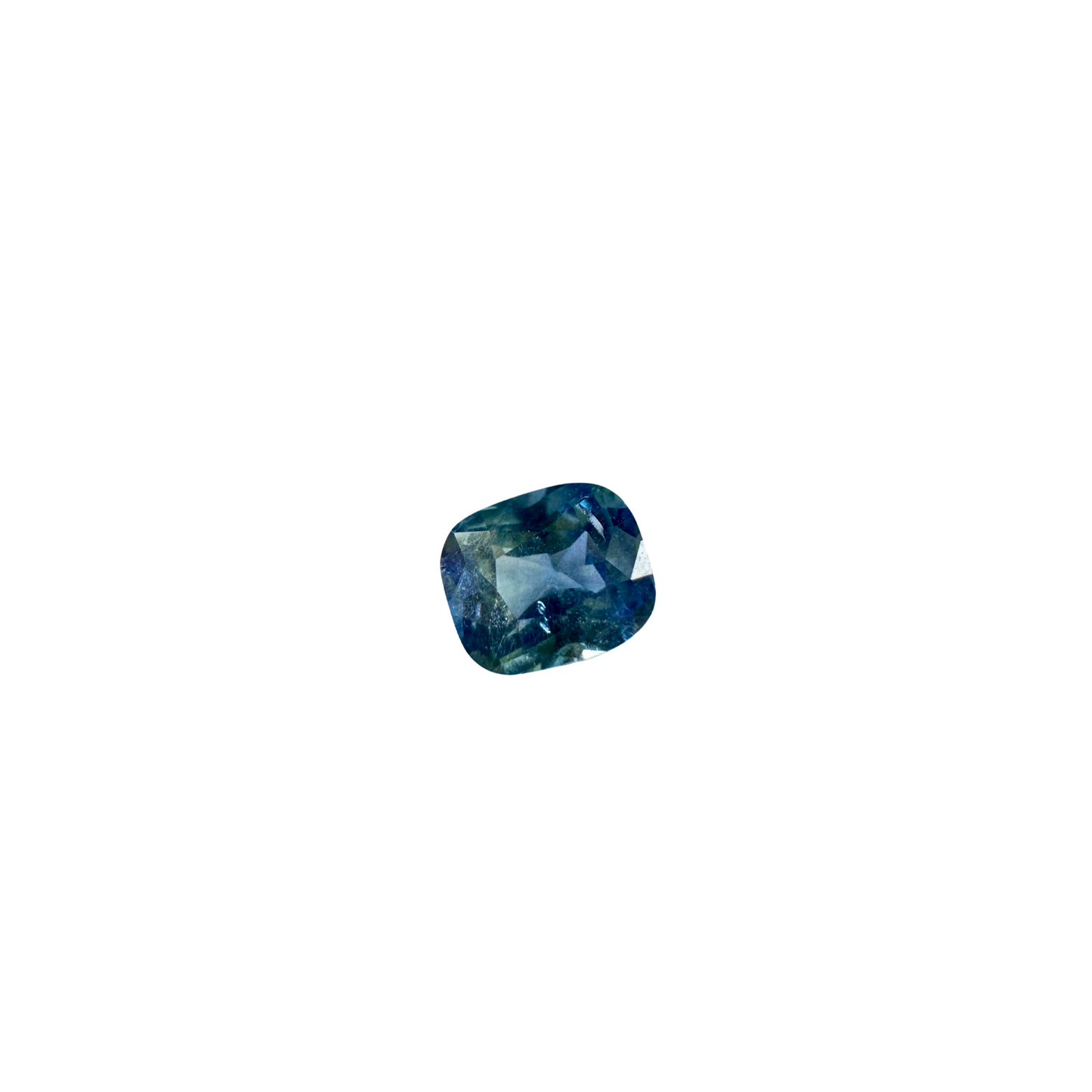 Teal Sapphire - (Un-Heated) Teal 0.97Ct