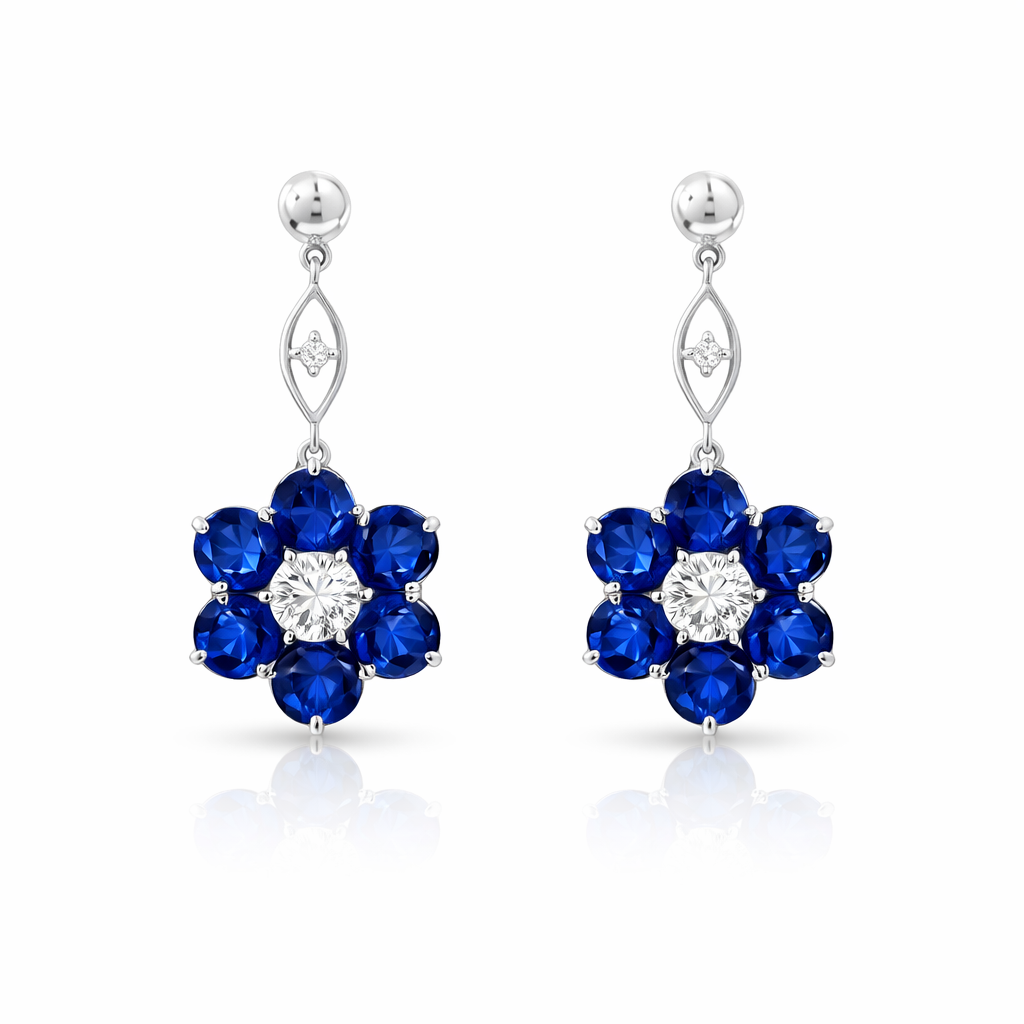 Blue Majesty Sapphire Bloom Set