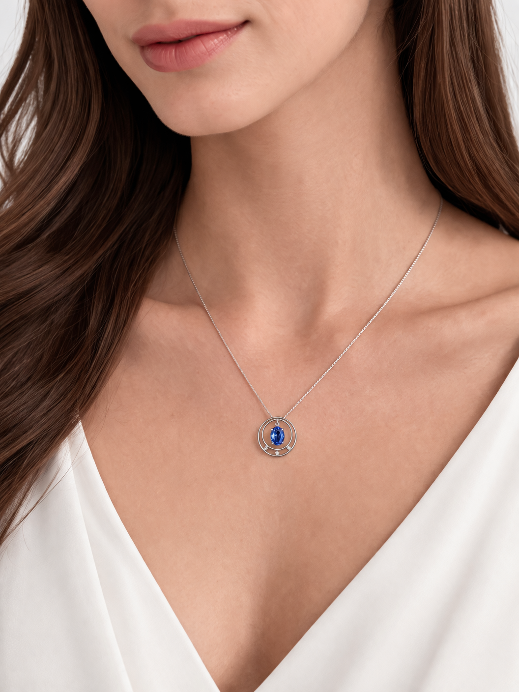 Blue Orbit Pendant