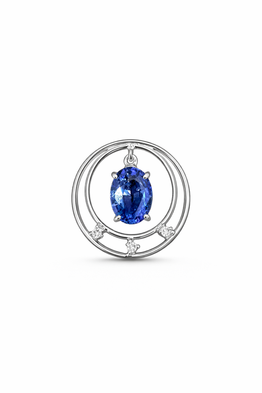 Blue Orbit Pendant