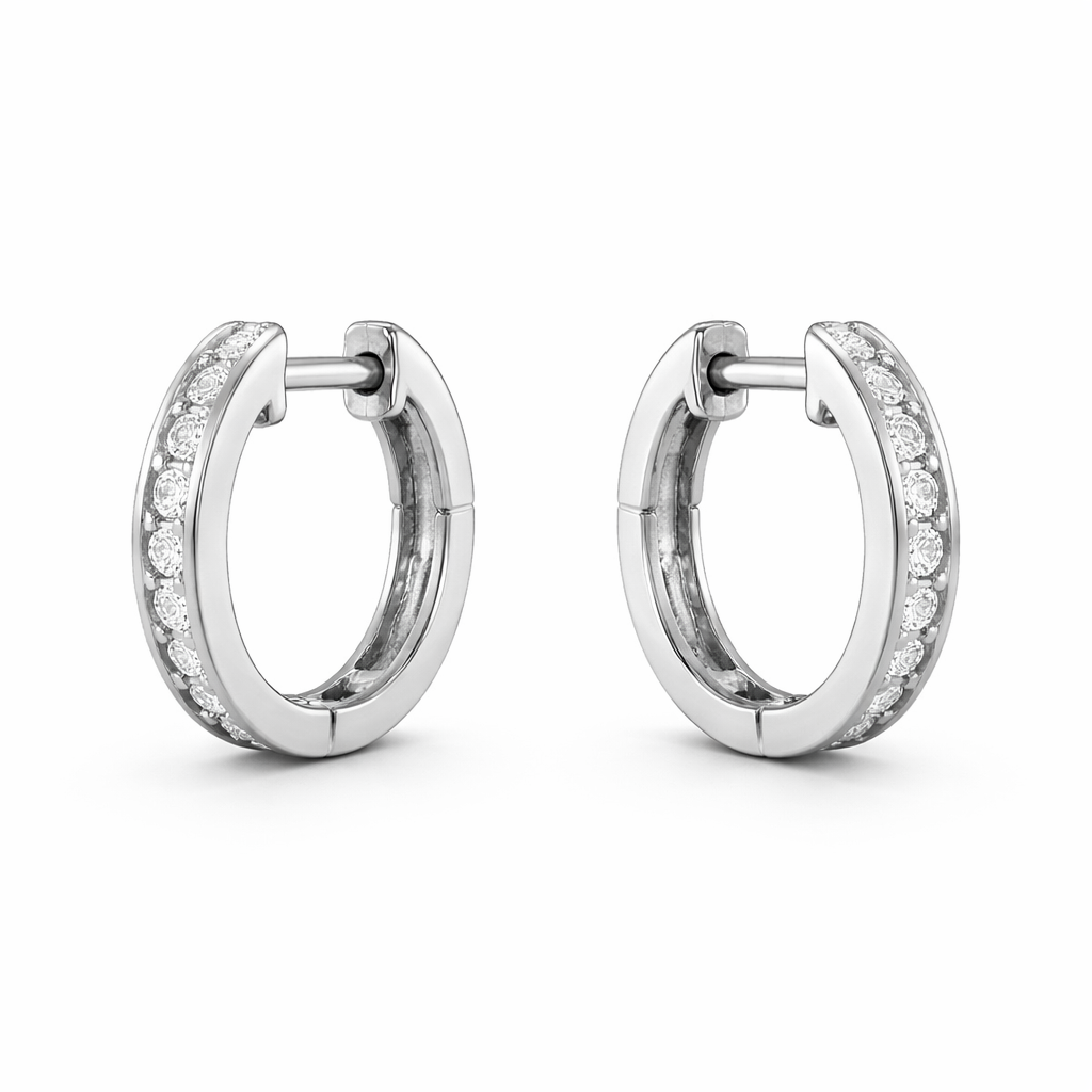 Imperial Éclat Diamond Hoops