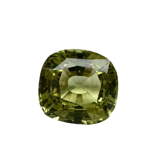 Vanadium Chrysoberyl - Yellowish Green 2.57Ct