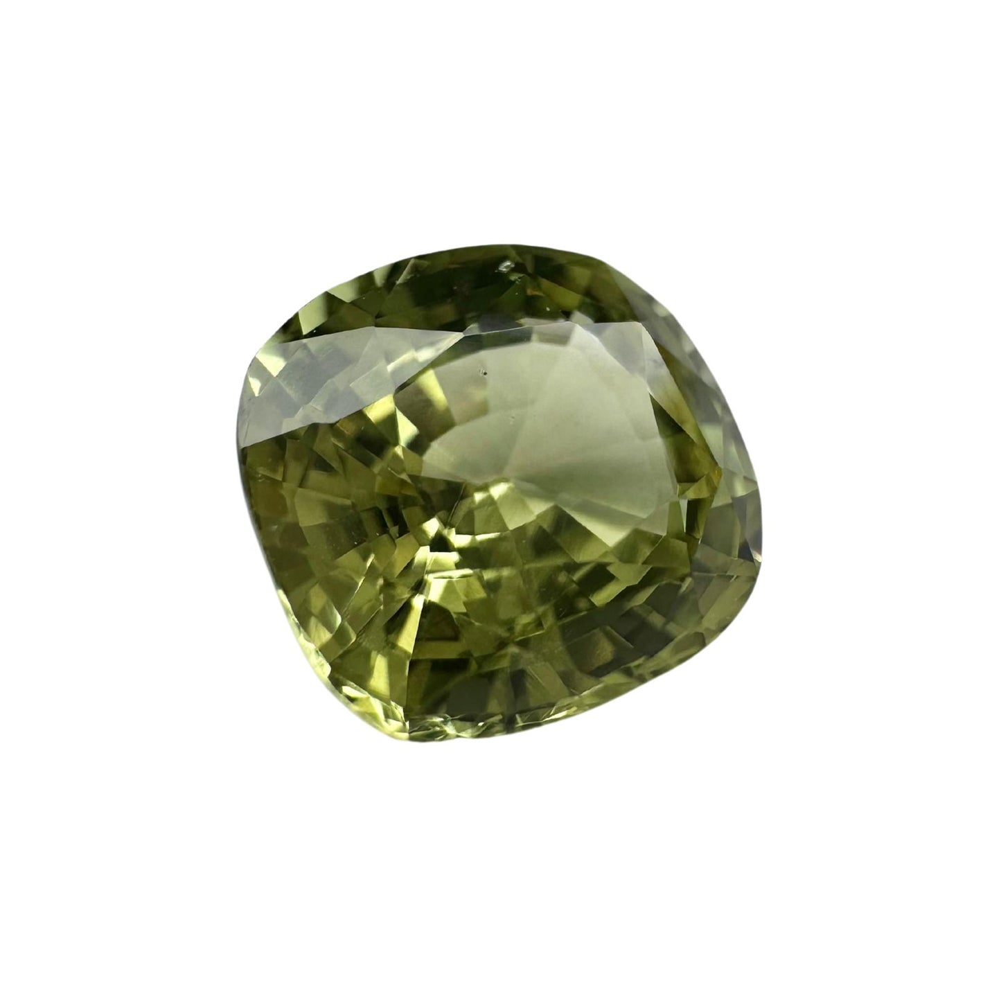 Vanadium Chrysoberyl - Yellowish Green 2.57Ct