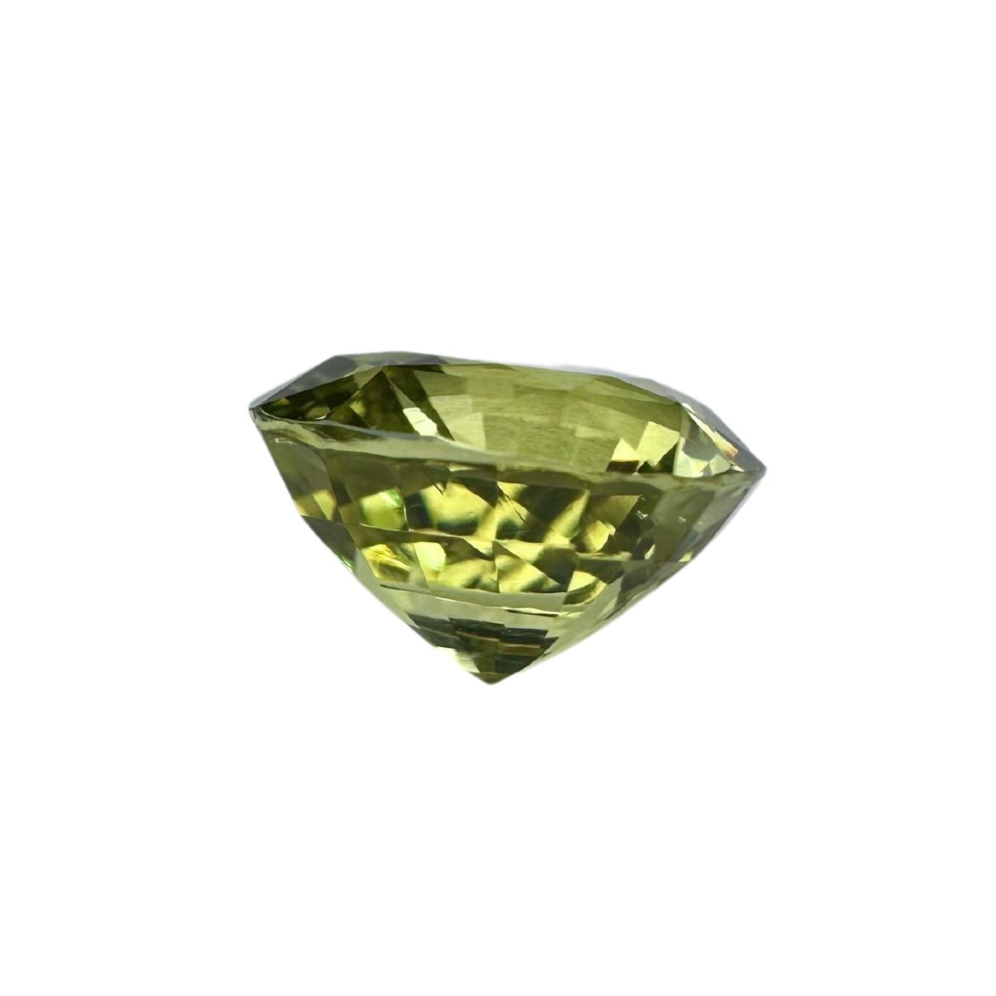 Vanadium Chrysoberyl - Yellowish Green 2.57Ct