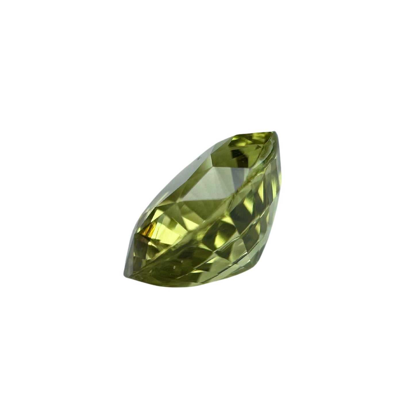 Vanadium Chrysoberyl - Yellowish Green 2.57Ct
